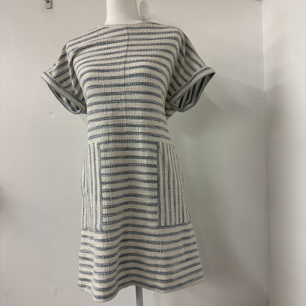 Lou & Grey for Loft Striped Terry Pocket Dress Size S
